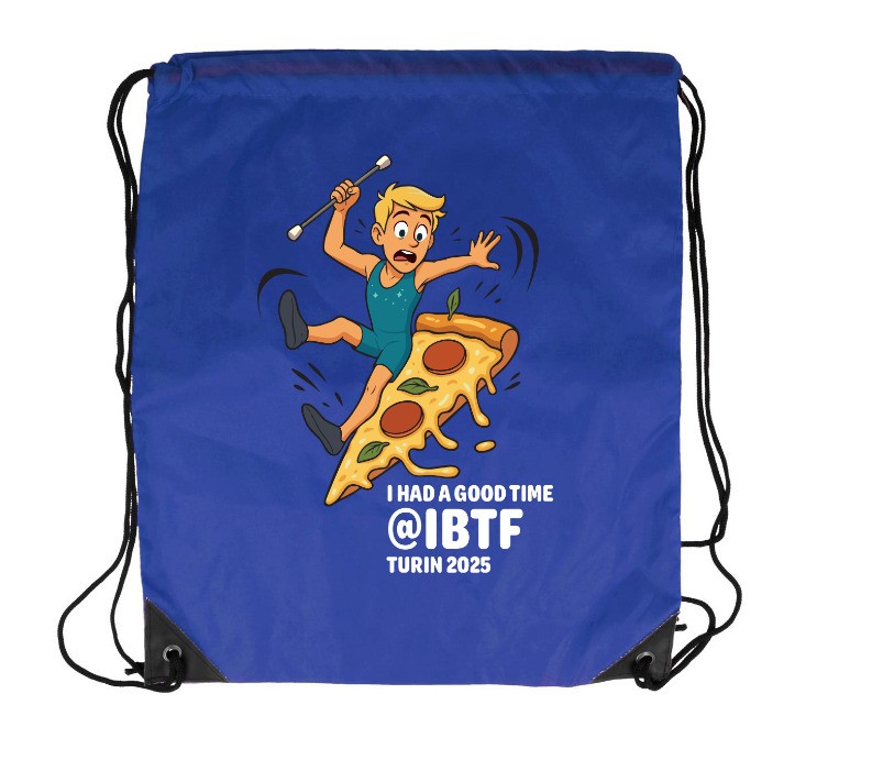 Sac à dos souvenir I HAD A GOOD TIME @IBTF TURIN 2025